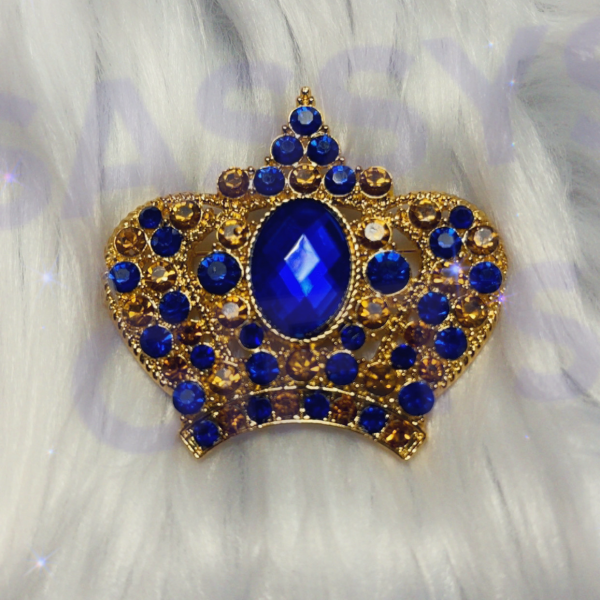 TLOD SGRho Rhinestones Crown Pin