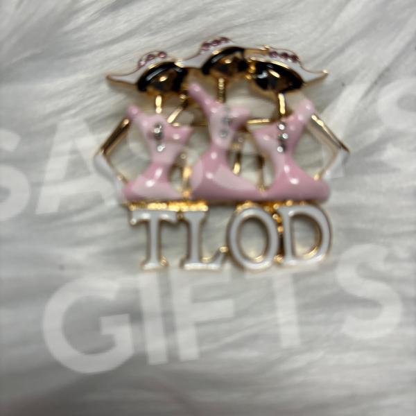 TLOD Sisters Pin in Goldtone