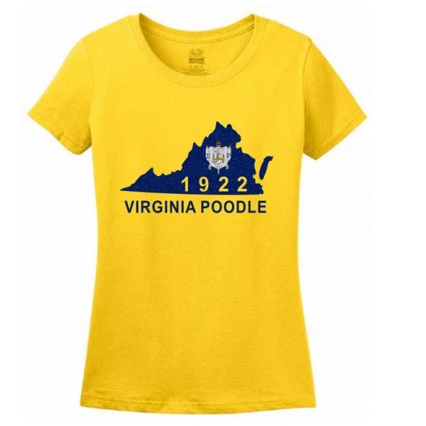 SGRho Virginia Poodles Glitter Tee