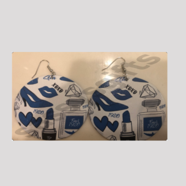 Zeta Accessories Wooden Earrings