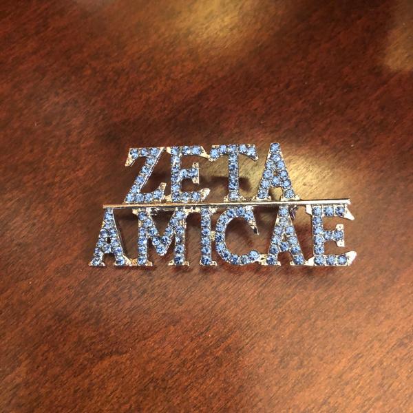 Zeta Amicae Rhinestone Pin - SOLDOUT