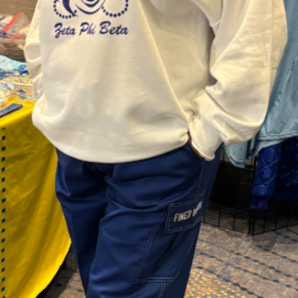 Zeta Blue Cargo Pants