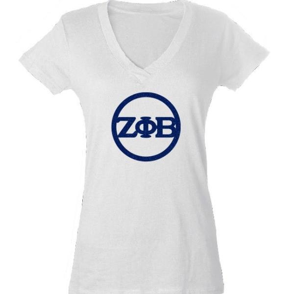 Zeta Glitter Circle Tee
