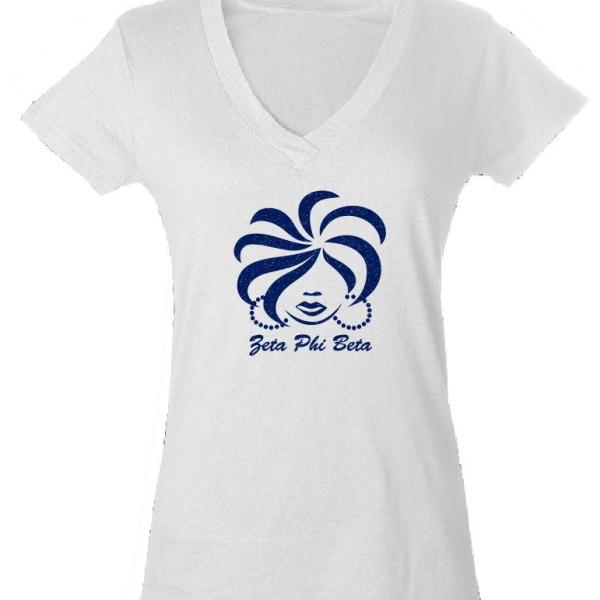 Zeta Glamour Girl Glitter Tee 
