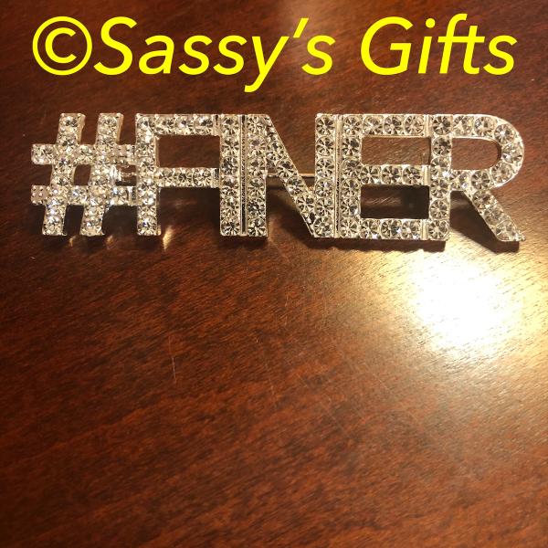 #FINER in Rhinestones 