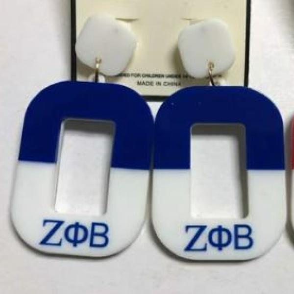 Zeta Rectangle Earrings - SOLDOUT